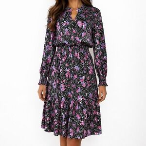 C WONDER Christian Siriano Dress sz L Floral Business Casual Workwear NWT